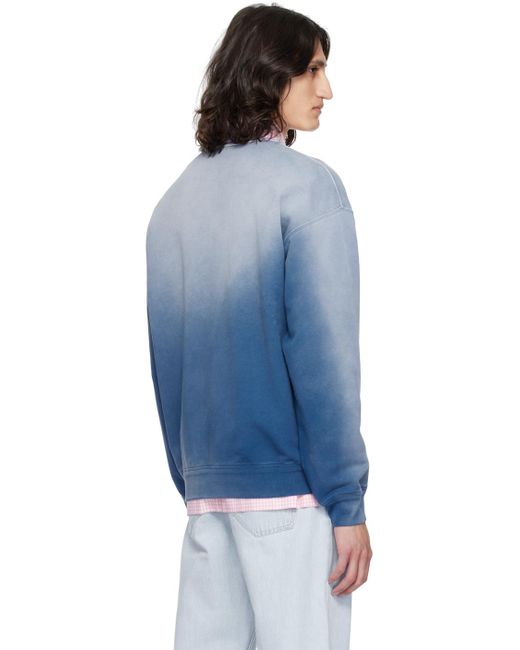 Versace Blue Medusa Sweatshirt for men