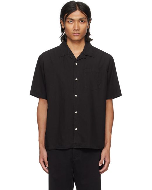 Norse Projects Black Carsten Shirt for men