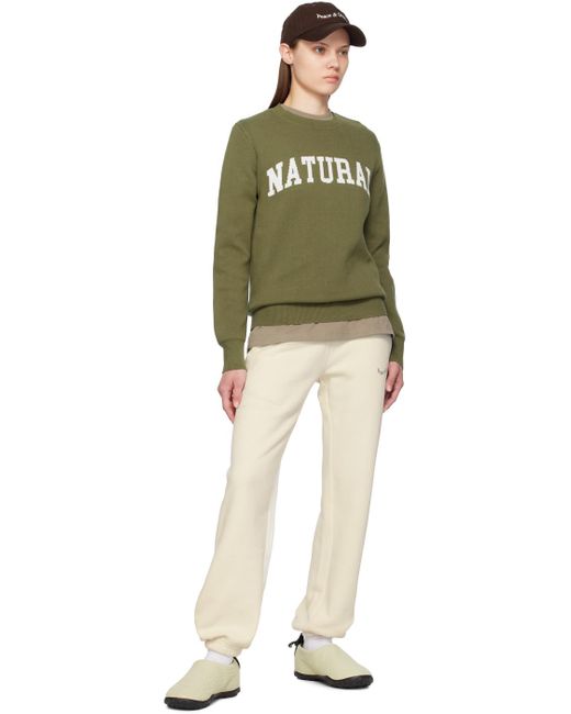 Museum of Peace & Quiet Green Khaki 'Natural' Sweater