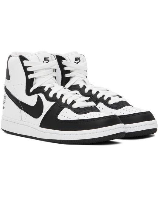 Comme des Garçons White Nike Edition Terminator High Sneakers for men
