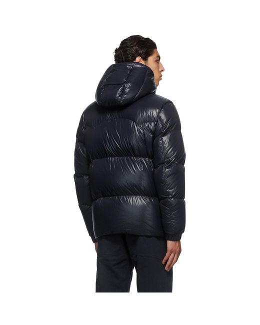 Moncler Black Logo Down Jacket for men