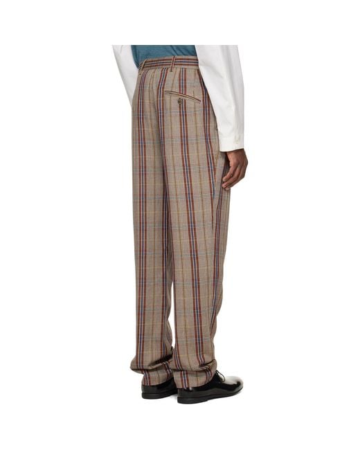 Vivienne Westwood Natural Cruise Trousers for men