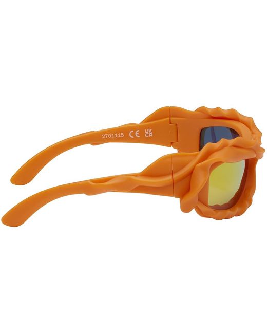 OTTOLINGER Multicolor Orange Twisted Sunglasses
