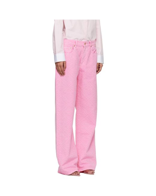 Casablanca Pink Monogram Jeans