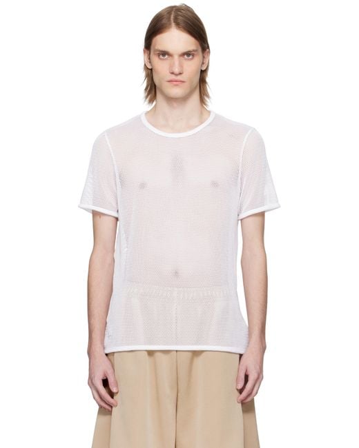 Lacoste Multicolor Runway Mesh T-Shirt for men