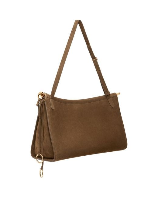 Alaïa Brown Khaki 'Le Click' Pocket 35 Bag