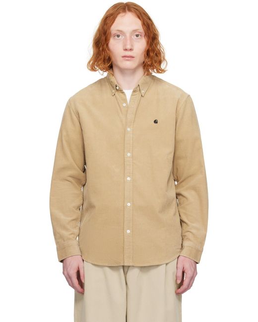 Chemise madison Carhartt pour homme en coloris Natural