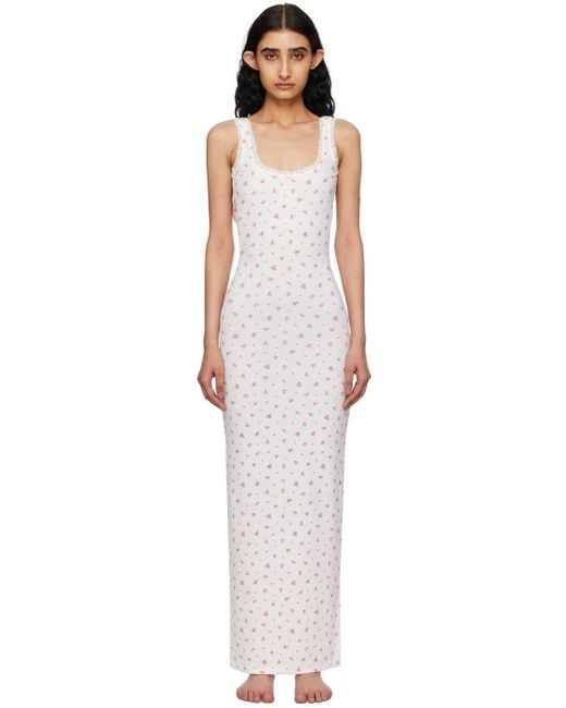 【SKIMS】ソフトラウンジレース マキシ丈 ロングドレス 関送込 SOFT LOUNGE DEEP PLUNGE HALTER LONG DRESS | ONYX