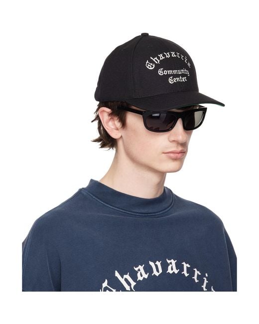 Willy Chavarria Blue 'Chavarria Community Center' Cap for men