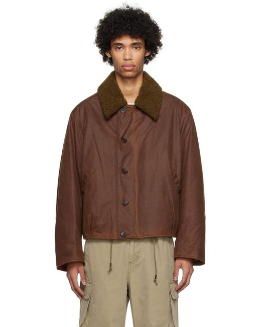 Our Legacy Brown Grizzly Jacket for men