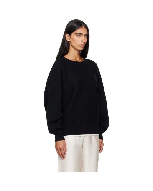 Lisa Yang Black Haily Sweater
