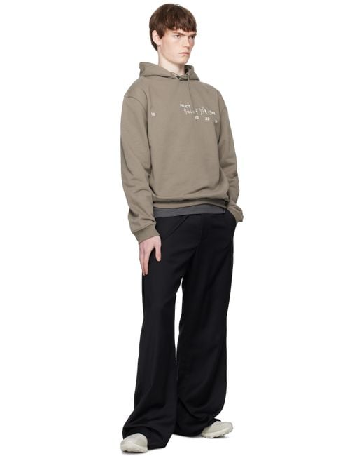 HELIOT EMIL Black Spectra Tailored Trousers for men