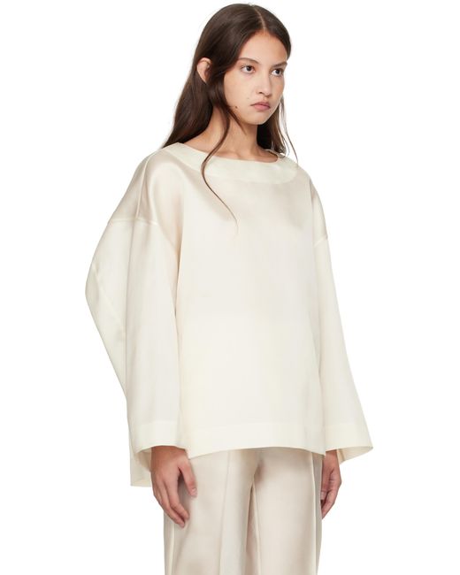 Chemisier Claire Blanc Cassé GIA STUDIOS en coloris White