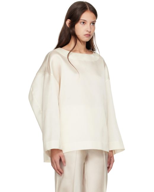 GIA STUDIOS White Off- Claire Blouse