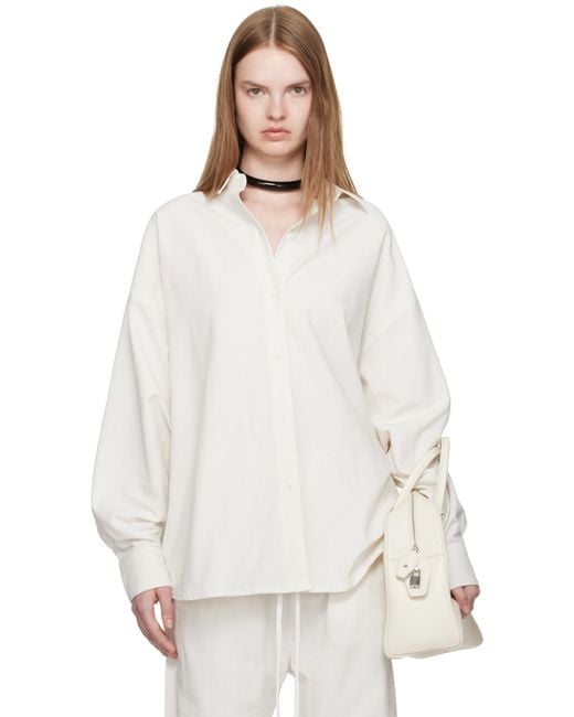Fear Of God White Relaxed Shirt