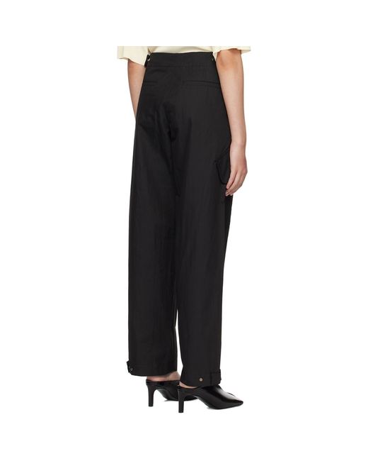 Studio Nicholson Black Obra Trousers