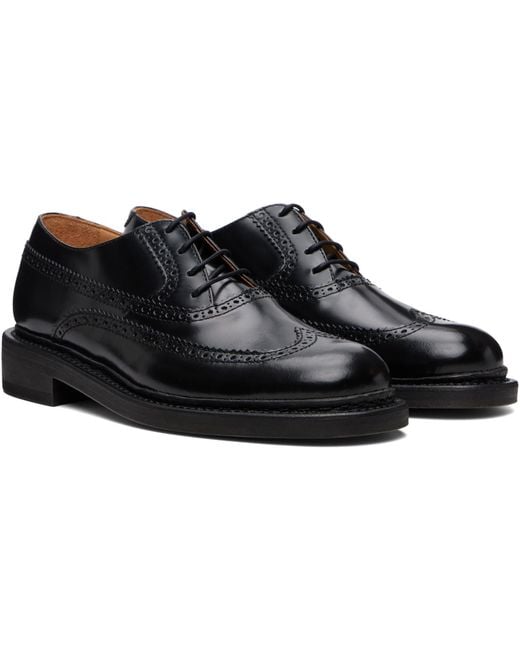 Our Legacy Black Brogue Parade Derbys