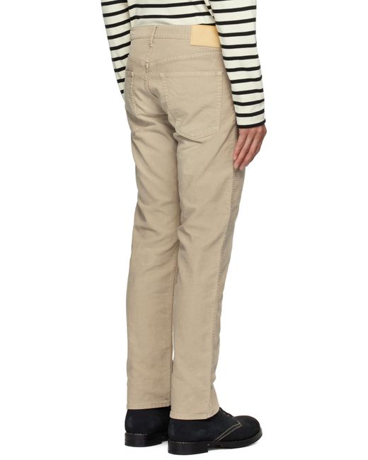 Visvim Natural Fluxus 19 G.Cords Jeans for men