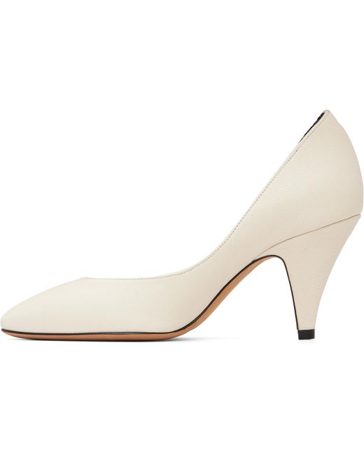 Jude White Haze Pump Heels