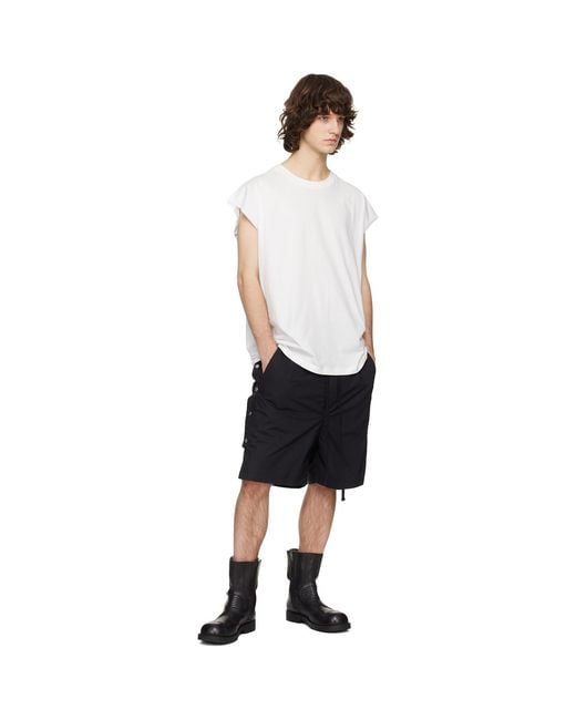 Thom Krom Black M P 33 Shorts for men