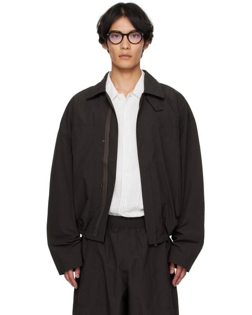 Studio Nicholson Black Damus Jacket for men