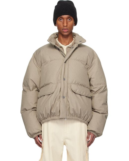 Our Legacy Inhale Puffa Jacket in Natural for Men | Lyst UK