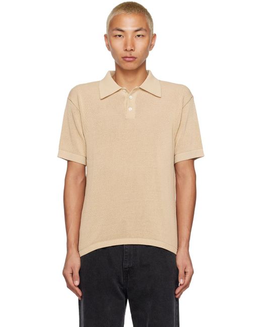 Second/Layer Black Ssense Exclusive Polo for men