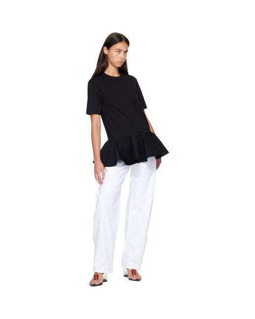 Alaïa White Round Jeans