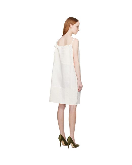 Wynn Hamlyn Black Off- Patchwork Minidress