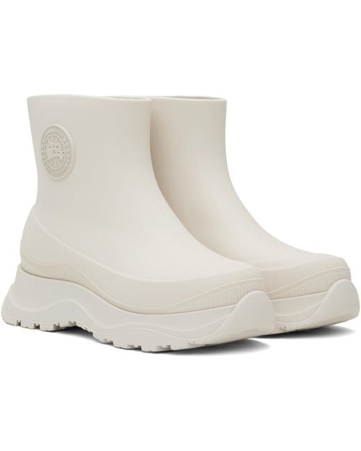 Canada Goose Black Off- Vancouver Rain Boots