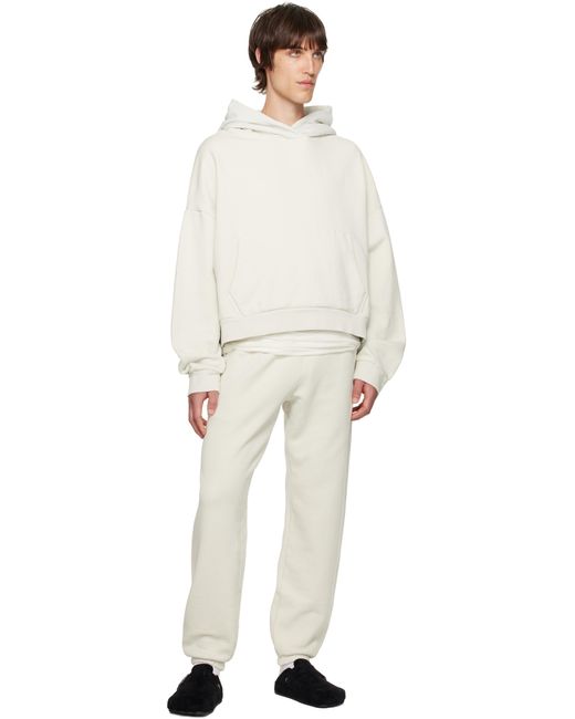 Entire studios Off Heavy Hoodie in White for Men Lyst UK