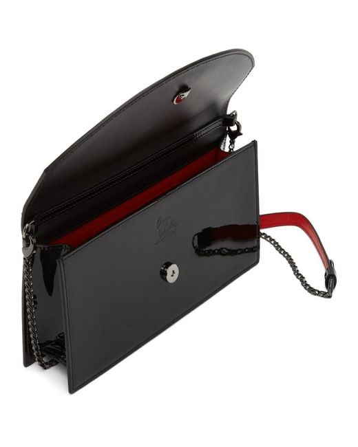 Christian Louboutin Black Loubi 54 Clutch