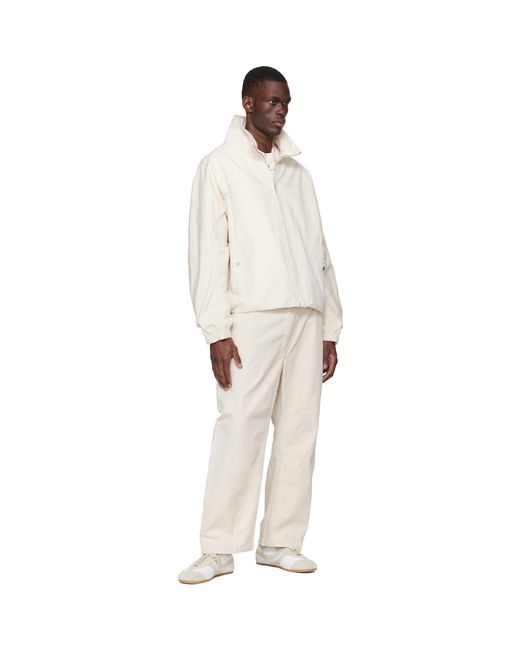 Mordecai White Off- Pockets Trousers for men