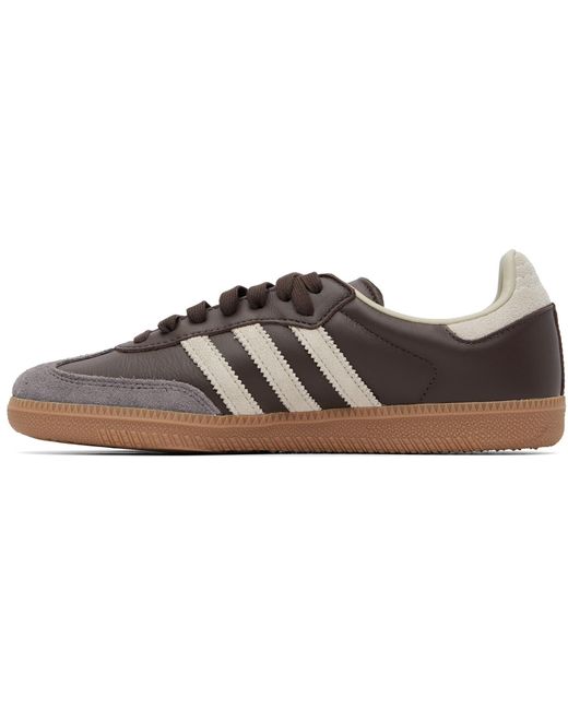 Adidas Originals Brown Samba Og Sneakers for men