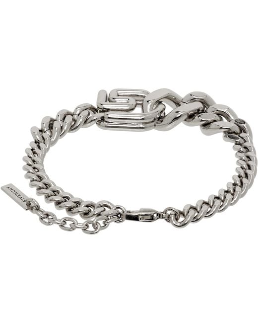 Givenchy Metallic G Line Bracelet for men