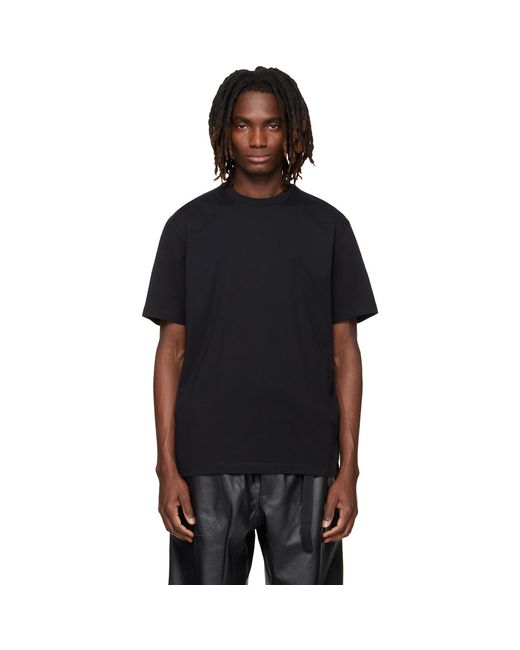 Y-3 Black Mercedes-Amg F1 Edition Star Logo T-Shirt for men