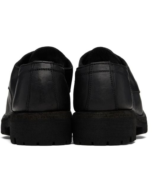 Guidi Black 792V Derbys for men