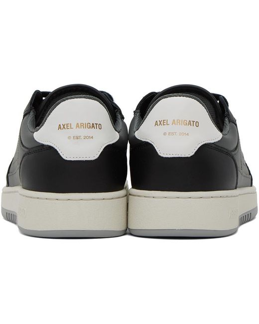 Axel Arigato Gray & Black Dice Lo Sneakers for men