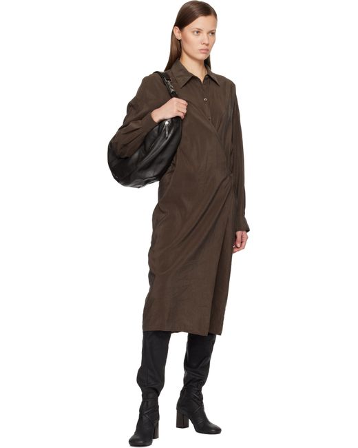 Lemaire Black Knotted Anatomic 80 Boots