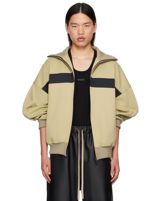 fear of god sport nylon stripe track jacket