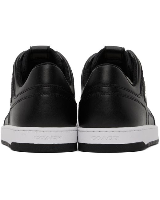 COACH Black C201 Signature Sneaker for men