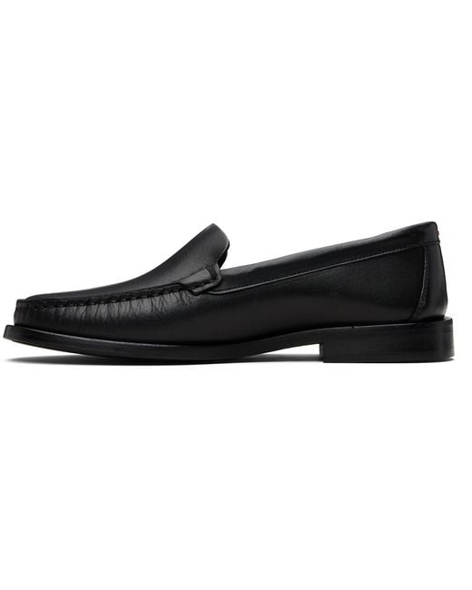 Aeyde Black Arthur Loafers