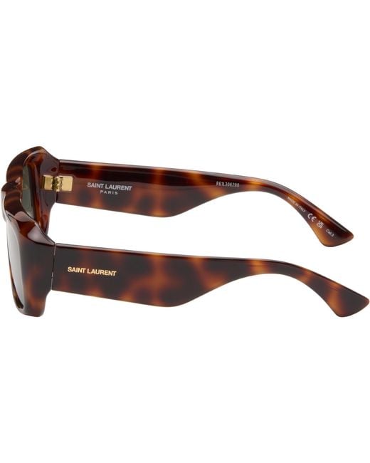 Saint Laurent Black Sl 869 Logo Sunglasses