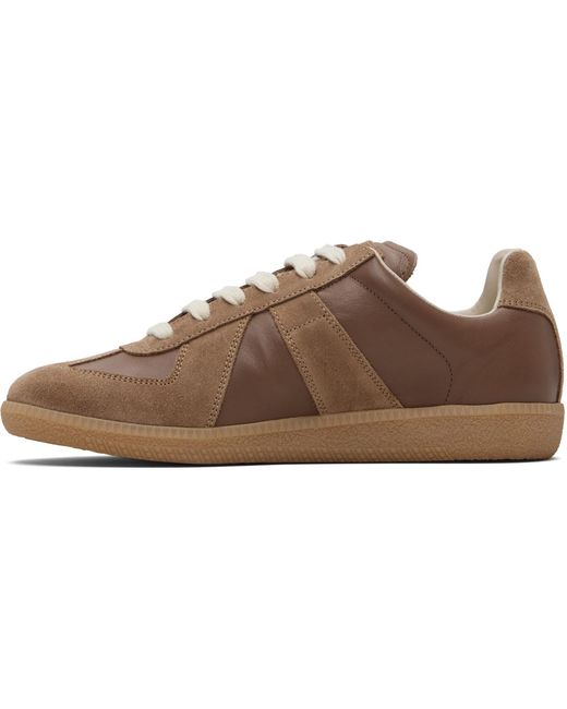 Maison Margiela Black Tan Replica Sneakers