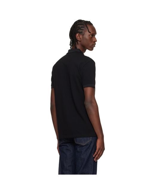 Boss Black Cotton Piqué Paddy Polo for men