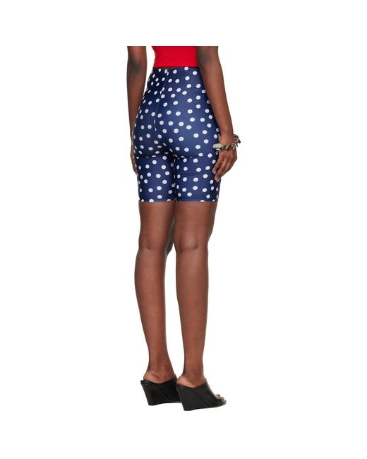 Jean Paul Gaultier Blue 'The Polka-Dot' Shorts