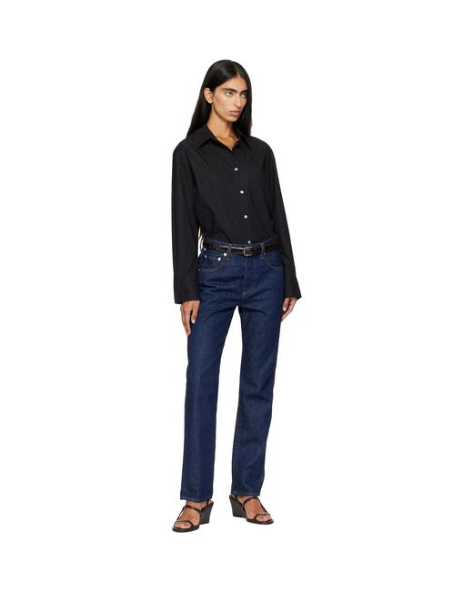 Citizens of Humanity Blue 90S High Rise Straight Jeans
