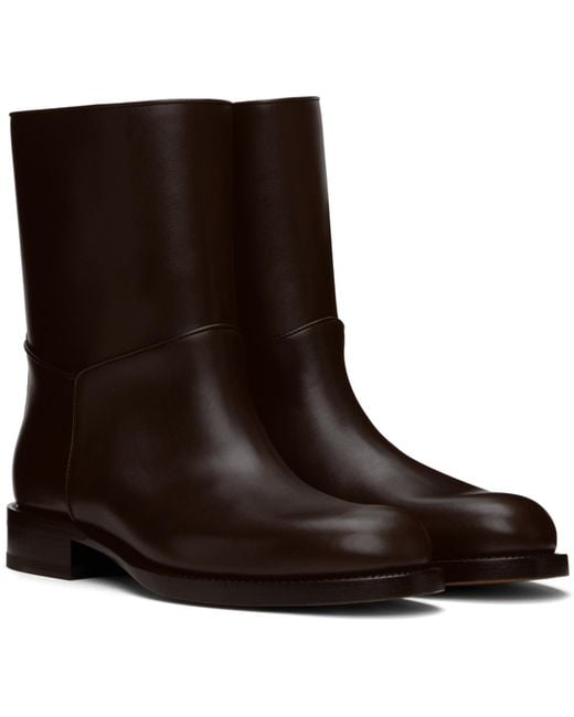 The Row Brown Nobilis Boots