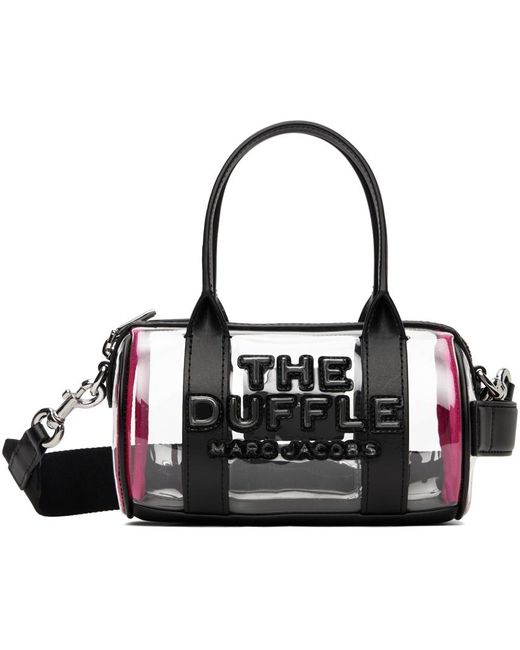 Marc Jacobs Black 'the Clear Mini' Duffle Bag