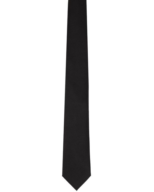 Tom Ford Black Silk Tie for men